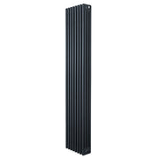 Radiatore Tradizionale 4 Colonne Verticale Riscaldamento Antracite 1800x380 mm