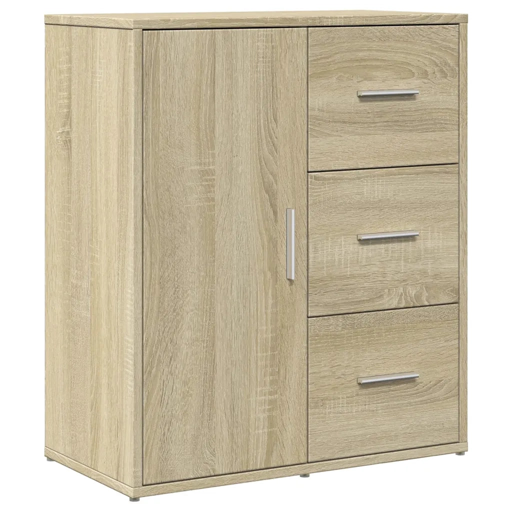 Credenze 2 pz Rovere Sonoma 60x31x70 cm in Legno Multistrato 3276555