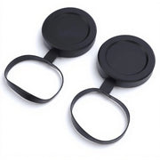 Doppie in gomma per diametro interno 61/64 mm - Capocannoni protettivi in tessuto - Adatti a telescopi e occhiali monouso - Resistente alle intemperie - Doppio in gomma