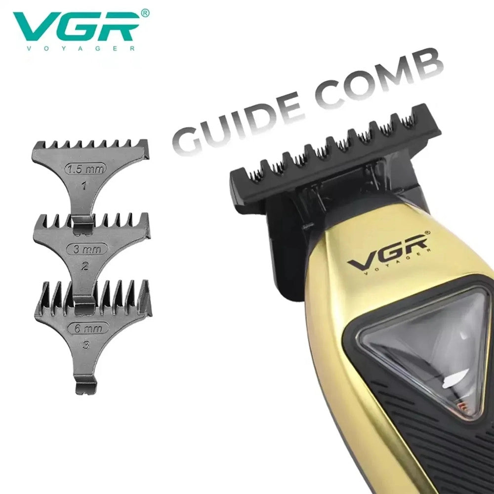 Trade Shop - Vgr V-994 Trimmer Barber Professionale T-blade 10000rpm Rasoio -