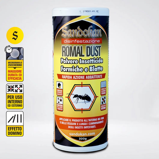 Insetticida Granulare per formiche 300 Gr.  Polvere Zuccherina