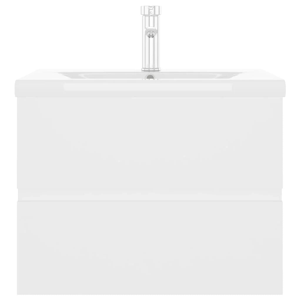 Mobile lavabo con lavabo integrato 60 x 38,5 x 45 cm truciolare bianco 02_0006419