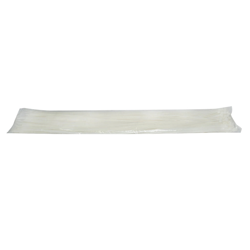 Fascette in plastica 9×900 mm – bianche – set da 100 pezzi Breckner Germany