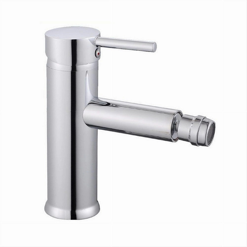 Trade Shop - Rubinetto Bagno Moderno Cromato Lucido Miscelatore Orientabile Per Bidet 87387 -
