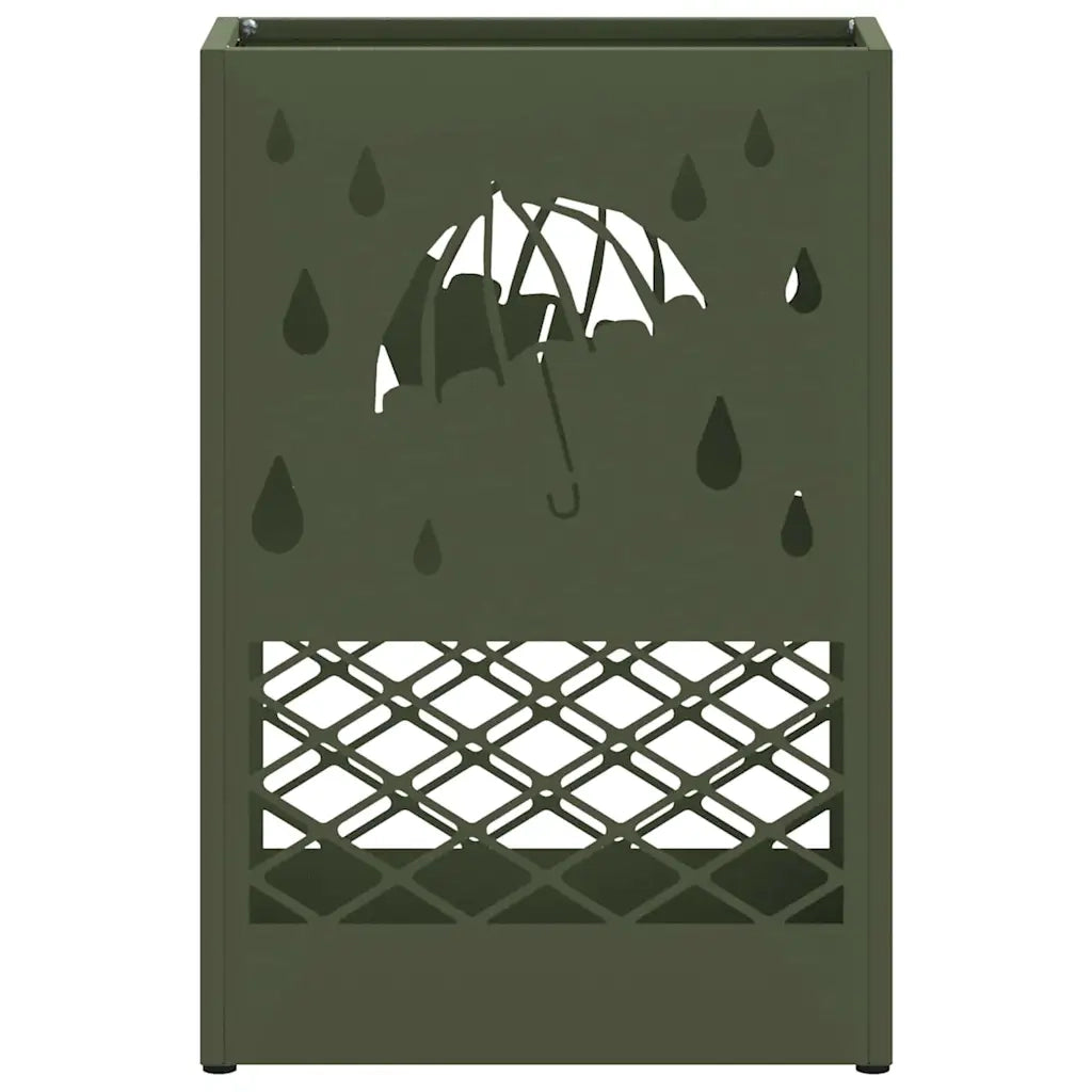 Supporto per Ombrellone Oliver verde 28 x 12 x 41 cm Acciaio 868522