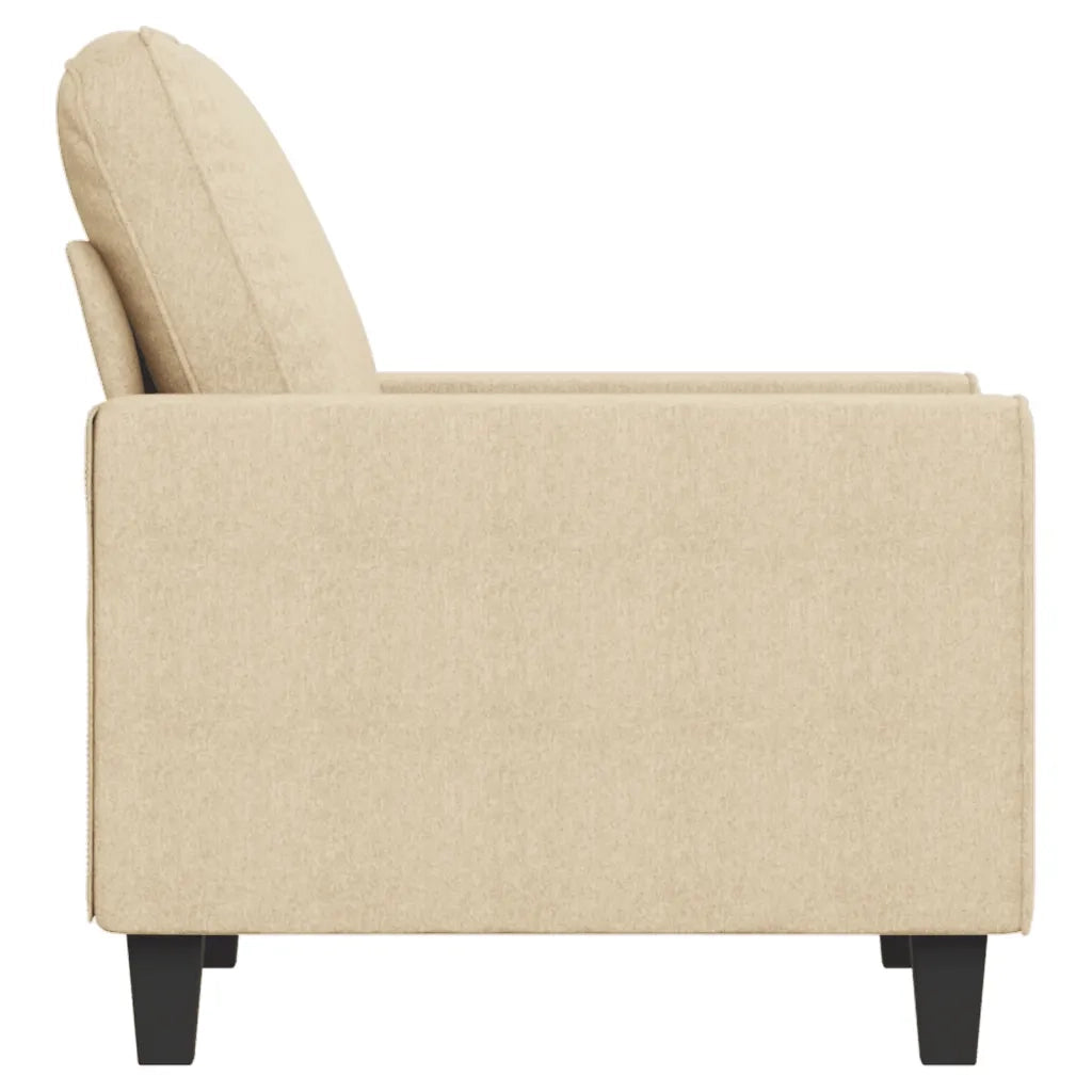 Poltrona Crema 60 cm in Tessuto 359377