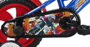 SCH SPEED 12", bicicletta per bambini, bici bambino, adatta a bambini tra i 3 e i 5 anni, per altezza tra 85 e 105 cm, c