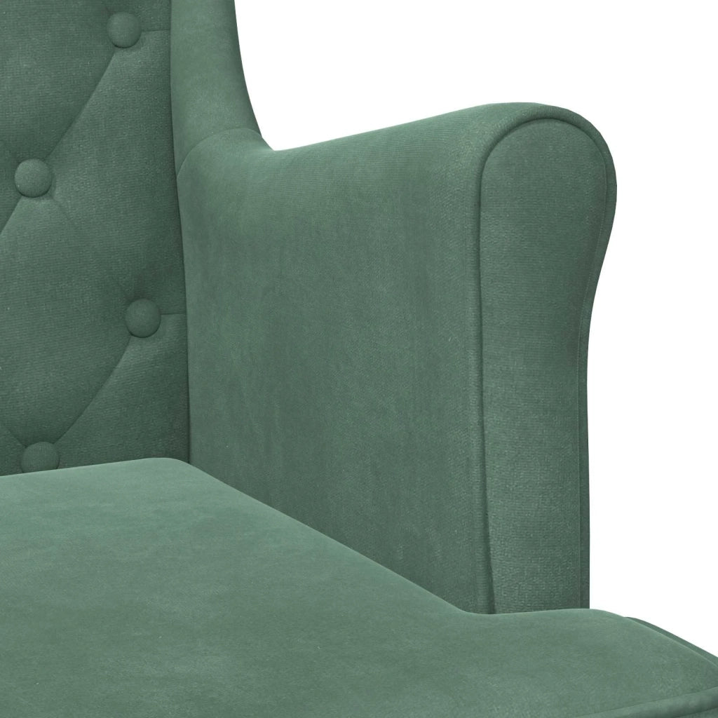 poltrona Verde Mare Velluto 42029935
