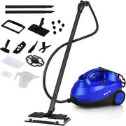 Pulitore a vapore multiuso 25 x 43 x 119 cm pulizia profonda 19 accessori ABS blu moderno 20_0012906