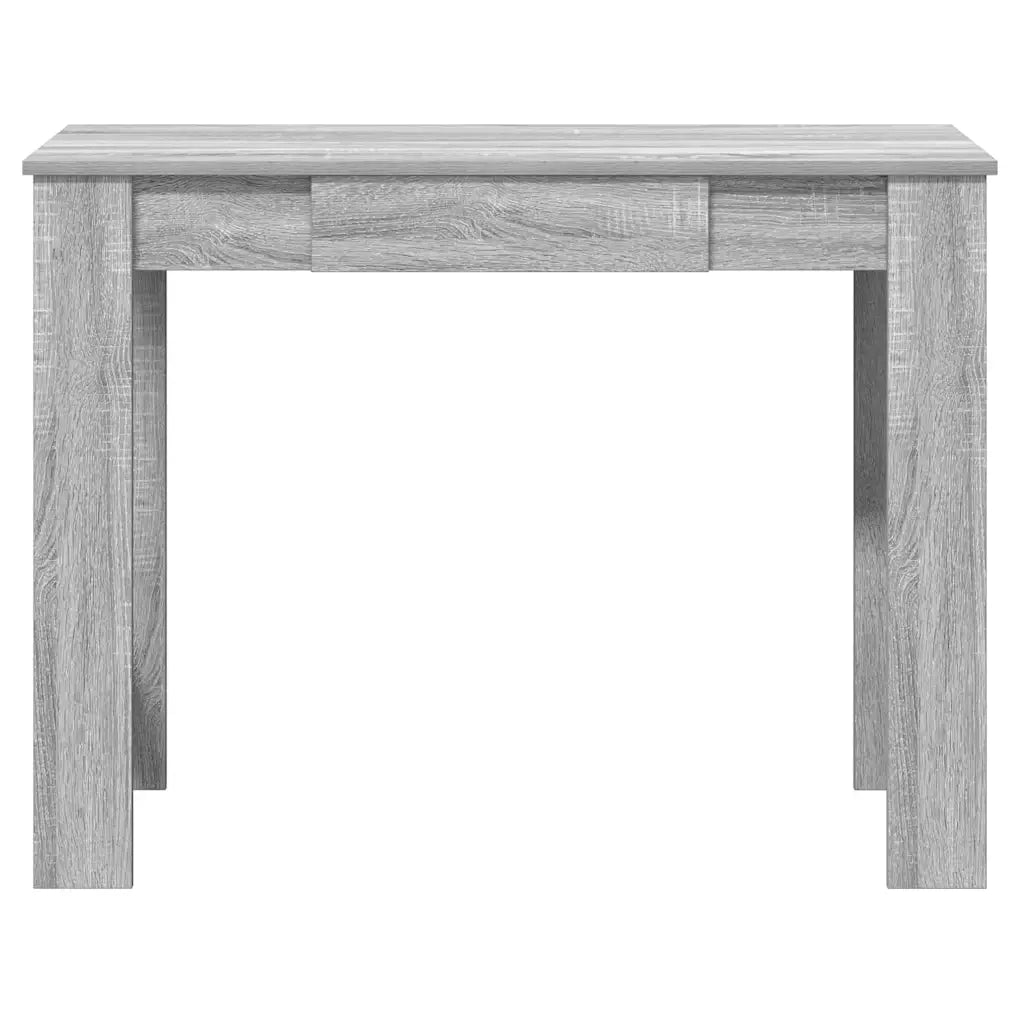 Scrivania Grigio Sonoma 100x45x75 cm in Legno Multistrato 860432