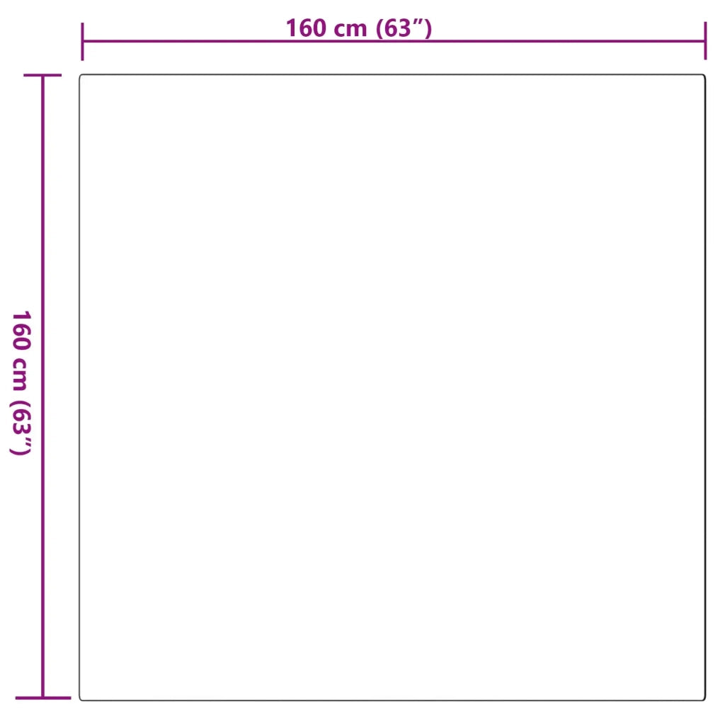 Tappeto antiscivolo in sintetica di coniglio OLITE Rosa 42021708