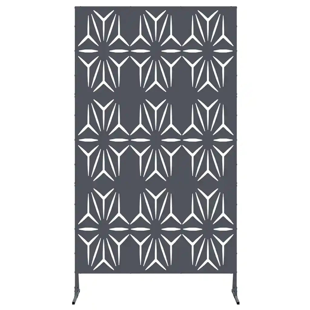 Schermo per Privacy Antracite 100 x 50 x 180 cm Acciaio CFW8630228