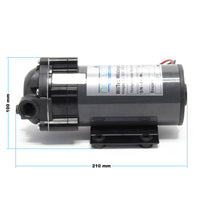 Naturewater Pompa booster 400 GPD (1514l/giorno) 96W Pompa di spinta per sistemi a osmosi inversa