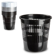 Trade Shop - Pattumiera Tonda Cestino In Plastica 11.3lt 27.5x27.5x28 Cm Vari Colori 11962h1 -