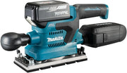DBO380RTJ 18V Li-ion LXT Levigatrice per finitura brushless completa di 2 batterie da 5,0 Ah e caricabatterie fornito in una custodia Makpac