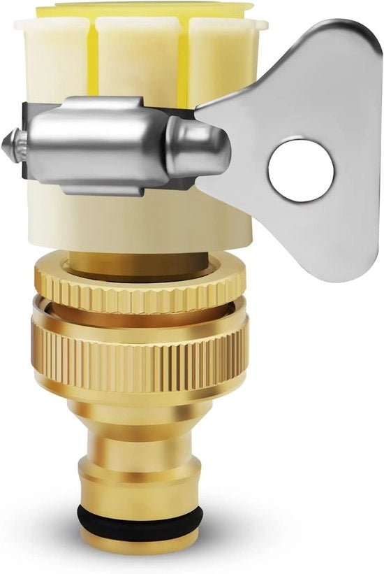 Adattatore per tubi da giardino 2-in-1 - Universale - 1/2 e 3/4 pollici