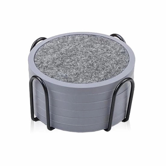 Sostituenti assorbenti con supporto - 6 pezzi, sostituenti assorbenti in silicone con imbottitura morbida in velluto (sostitutente da 10,9 cm con supporto da 11,4 cm, bianco e grigio)