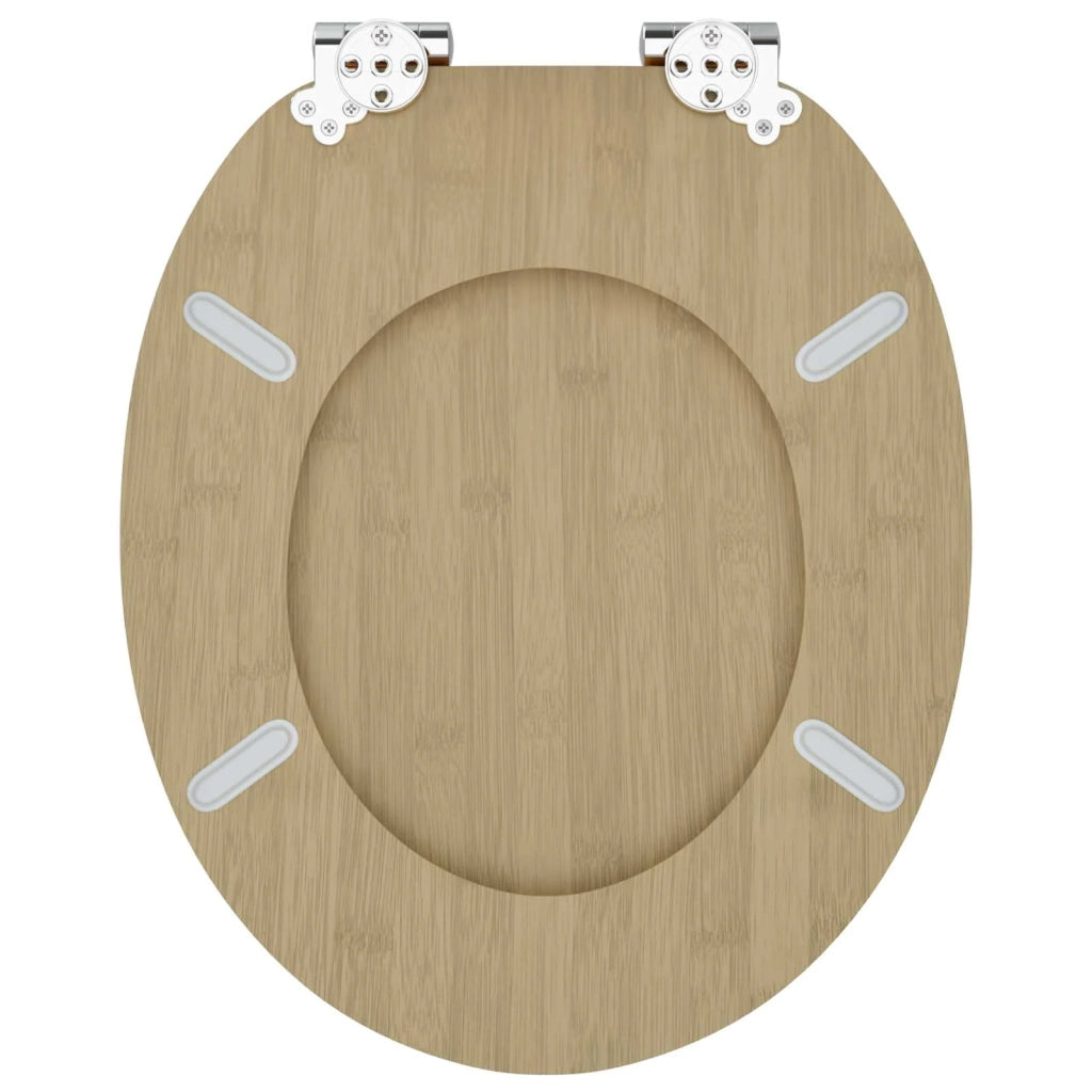 Sedile per toilette con chiusura morbida Colore bamboo chiaro CFW7632227