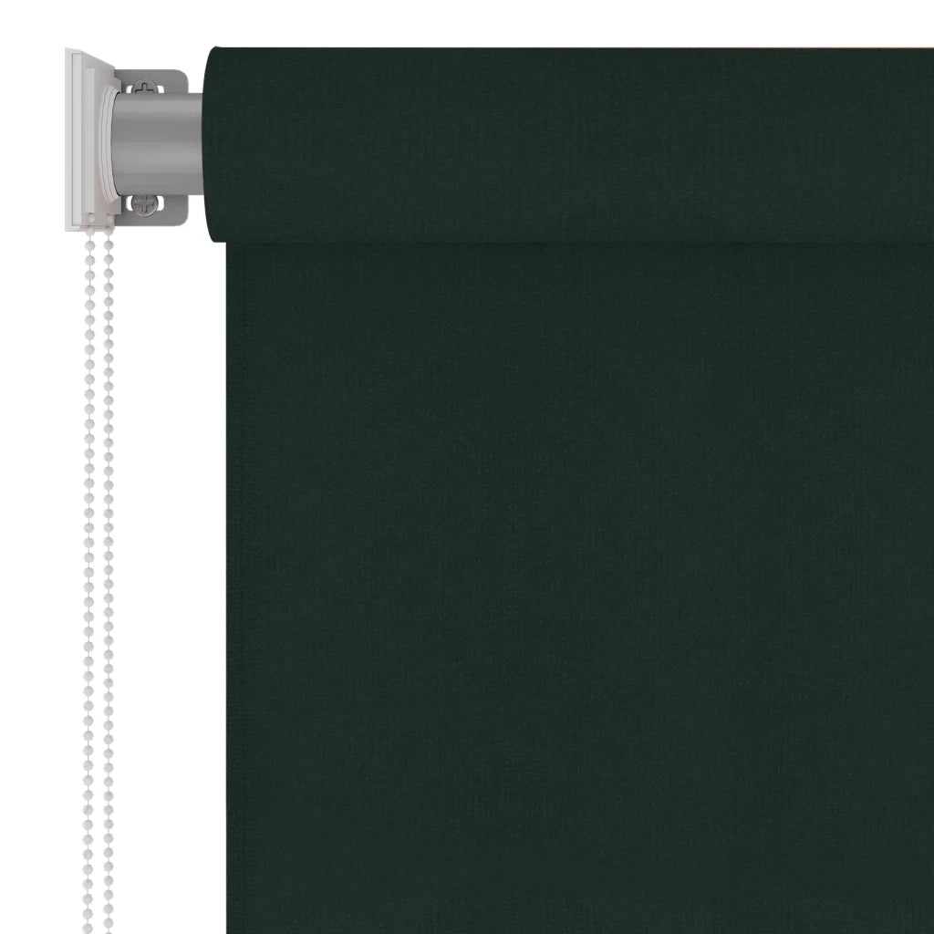 Tenda a Rullo per Esterni 205(L)x140(A) cm Verde scuro HDPE 312816