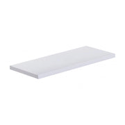Mensola da Muro, Scaffale Legno, Mensola da Parete, Bianco, 36x15,5x1,8 cm - Smart