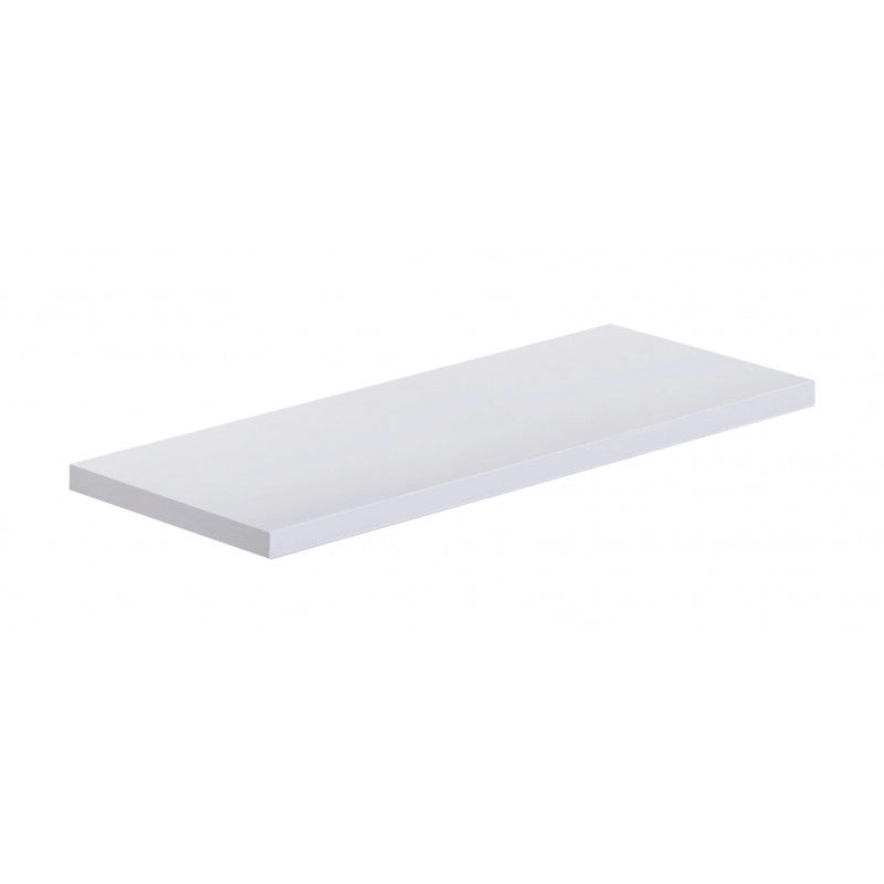 Mensola da Muro, Scaffale Legno, Mensola da Parete, Bianco, 36x15,5x1,8 cm - Smart