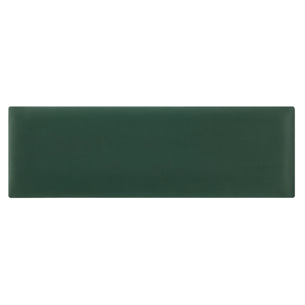 Set di 2 cuscini da parete in velluto 90 x 30 cm verde scuro 03_0010586