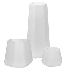 Vaso Luminoso da Giardino a LED 56x49x43 cm in Resina 5W Magnolia Bianco Freddo