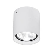 KUBA Downlight a Plafone Tondo Bianco 20W LED 3000K IP65 - Plafoniera da Esterno in Alluminio ad Alta Resistenza - Rossini Illuminazione