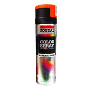 SPRAY TRACCIANTE FLUORESCENTE SOUDAL 500 ml - Rosso - 6 pezzi- SOUDAL