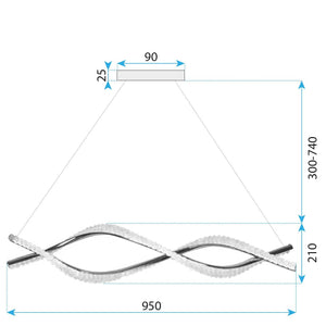 Lampada Led G033-cp Gold