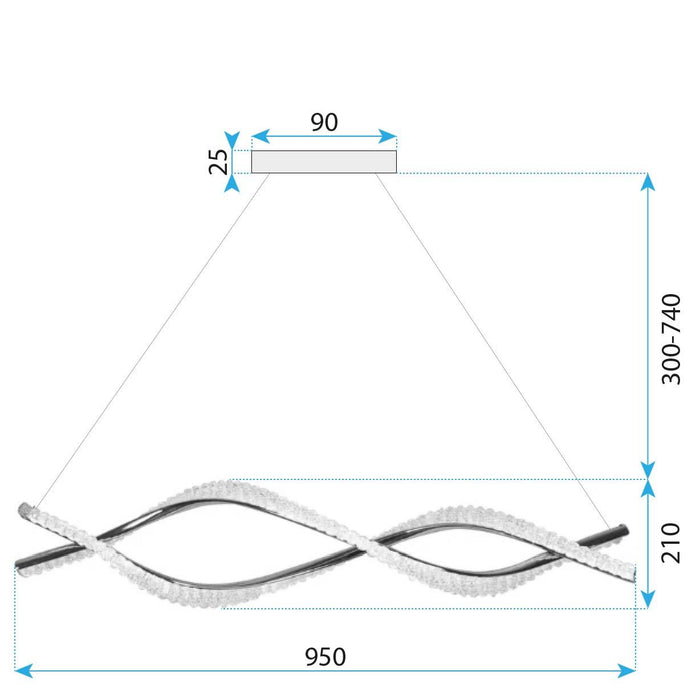 Lampada Led G033-cp Gold