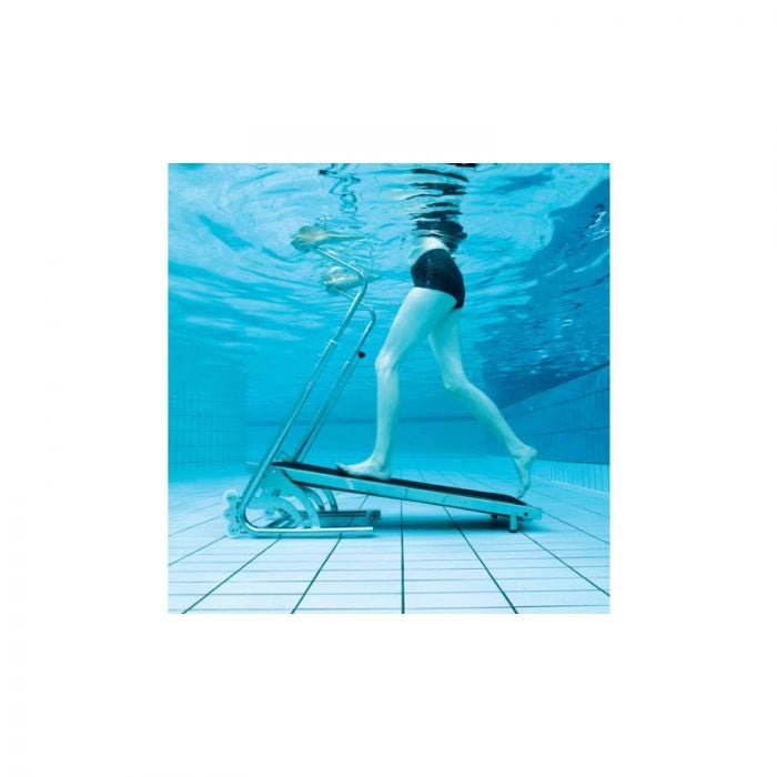 Tapis roulant AquaJogg per fitness in piscina con telaio in acciaio AISI 316