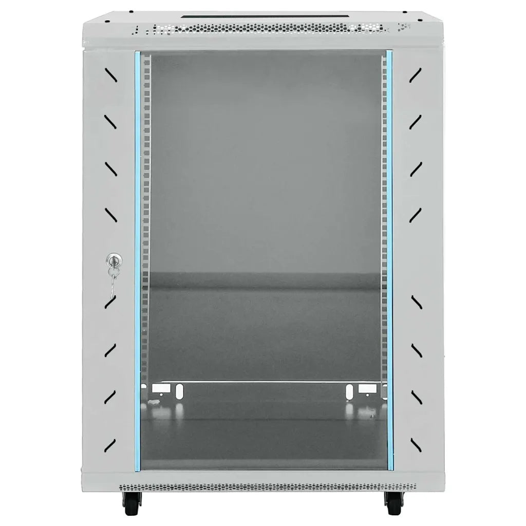 Armadietto di rete Grigio 60 x 60 x 80 cm Acciaio