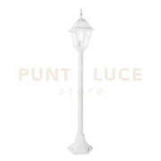 PALETTO ROMA BIANCO 1 LUCE ATTACCO E27 IP44 14,6X14,6X104CM