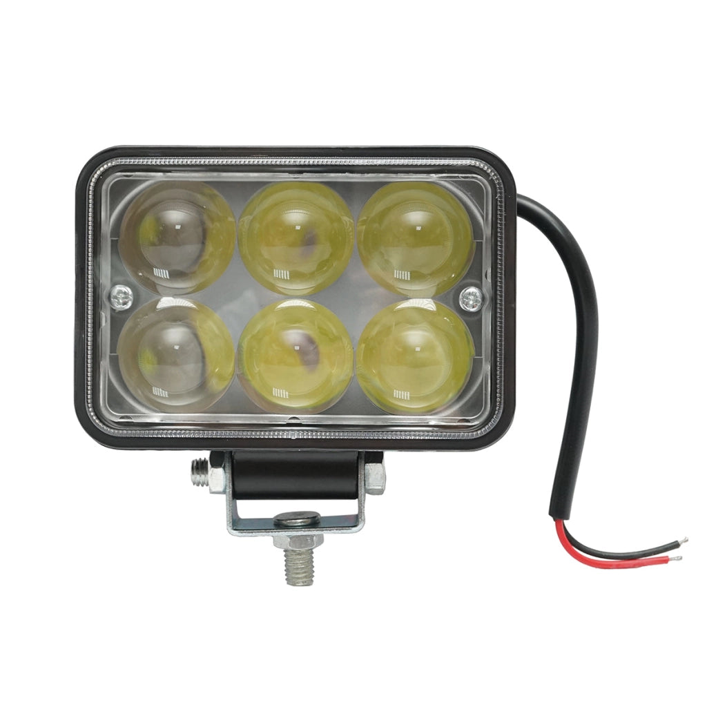 Lampada con 6 LED, 10-30V, 18W, angolo di radiazione 30°, tipo spot, Breckner Germany