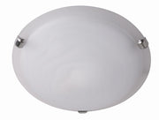 Plafoniera Candellux Wrap 30cm bianca vetro tonda E27