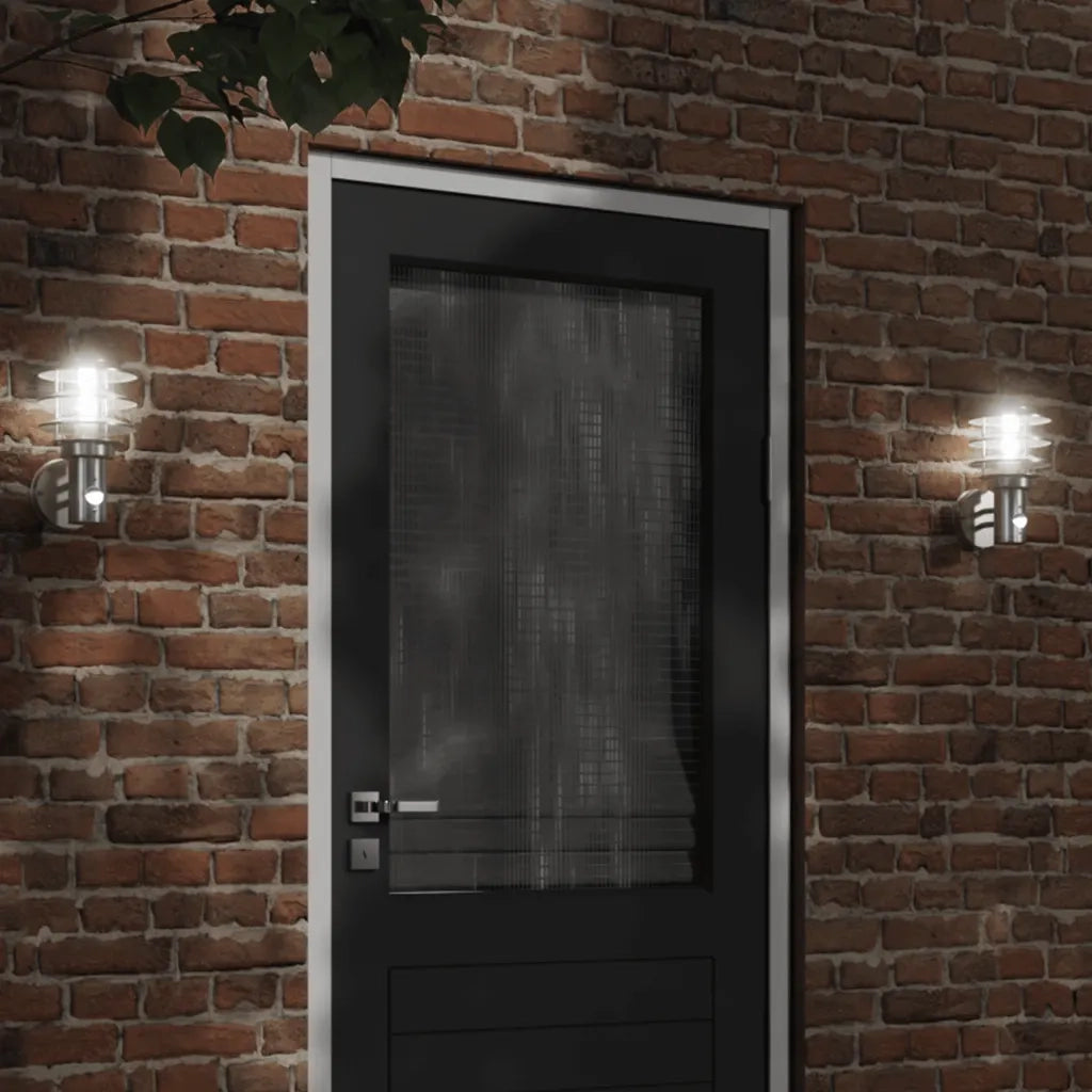 Applique per Esterno con Sensore Argento in Acciaio Inox CFW3125364