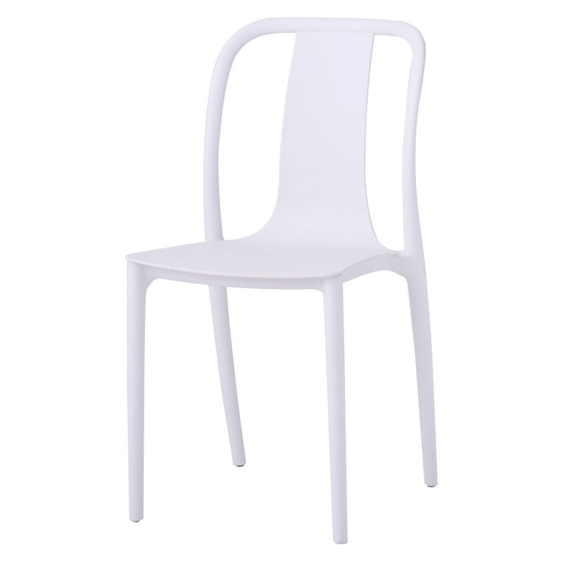 Sedia Irene In Pp Bianco Dimensione 50x43x88cm