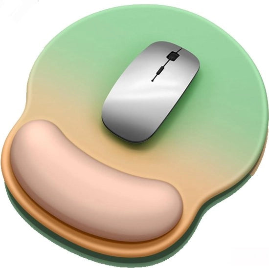 Matrice per Mouse Ergonomica con Supporto Cuffie in Gomma di Memoria, 250*220*18mm