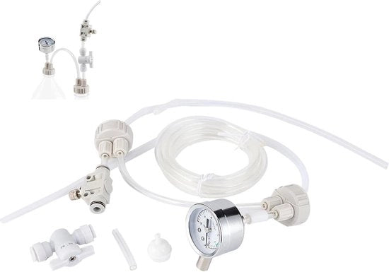 Sistema Completo per Acquario con CO2 per Coltivazione di Piante con Kit DIY per Crescita di Mofe
