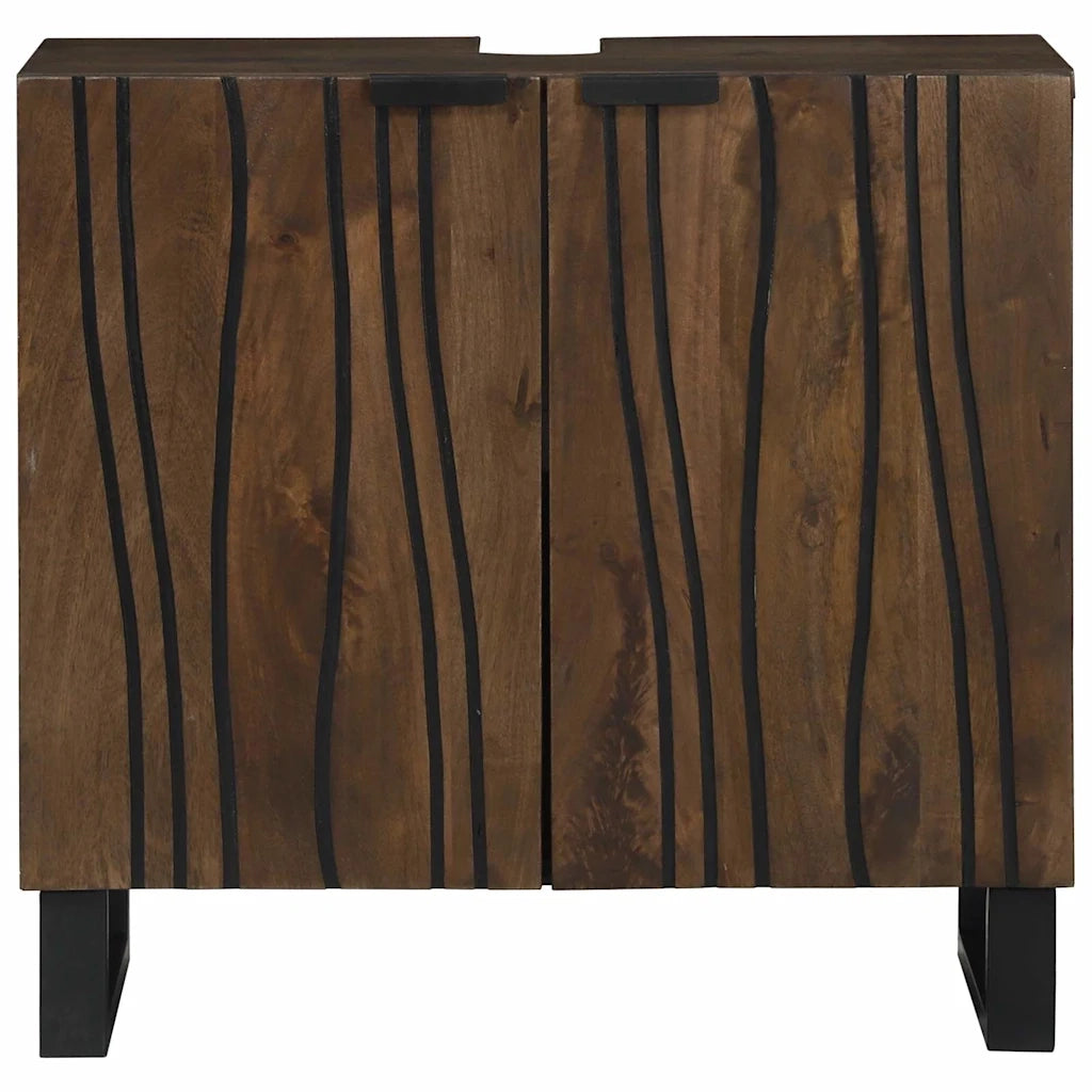 Armadio per Lavabo da Bagno Noce 62 x 33 x 58 cm 4018027