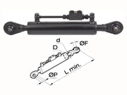 Braccio 3 punto idraulico Cermag per trattori CASE IH lunghezza 570-760 mm - 50919