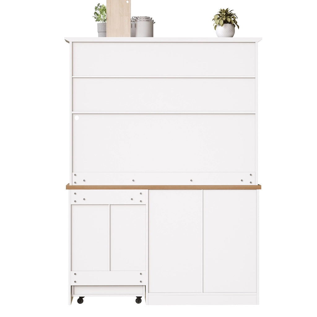 Mobile Cucina con LED e Portabottiglie ¨C MINIMAL ¨C Bianco/Nero/Grigio