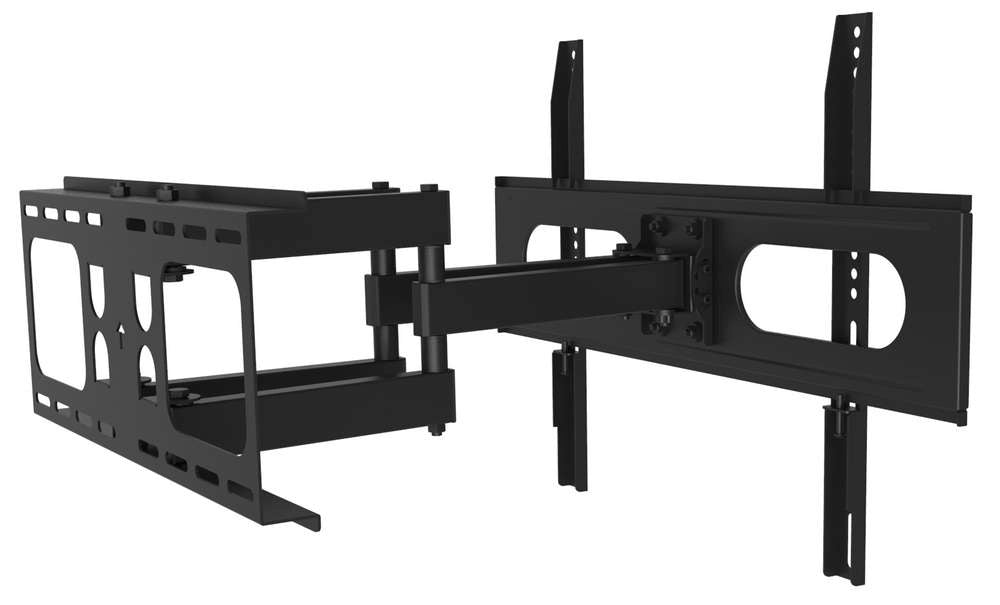 Supporto TV 37-70 pollici, compatibile Vesa 600 capacità di carico 50kg.  Inclinazione alto e basso, dx ed sx