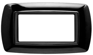 Placca Life 4P. Nero C/Adattat., FEB 2984/N