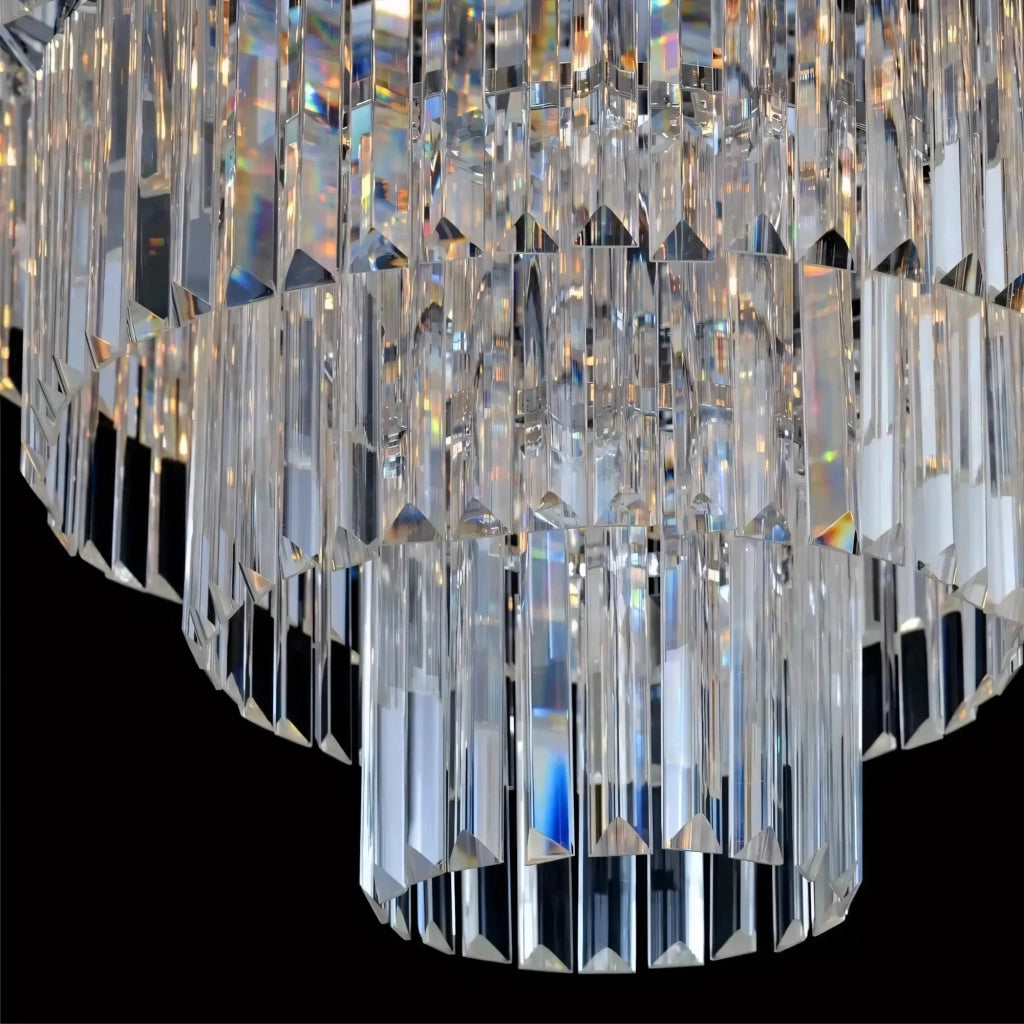 Lampadario A Sospensione In Cristallo Da Soffitto APP1533-6CP4 Oro