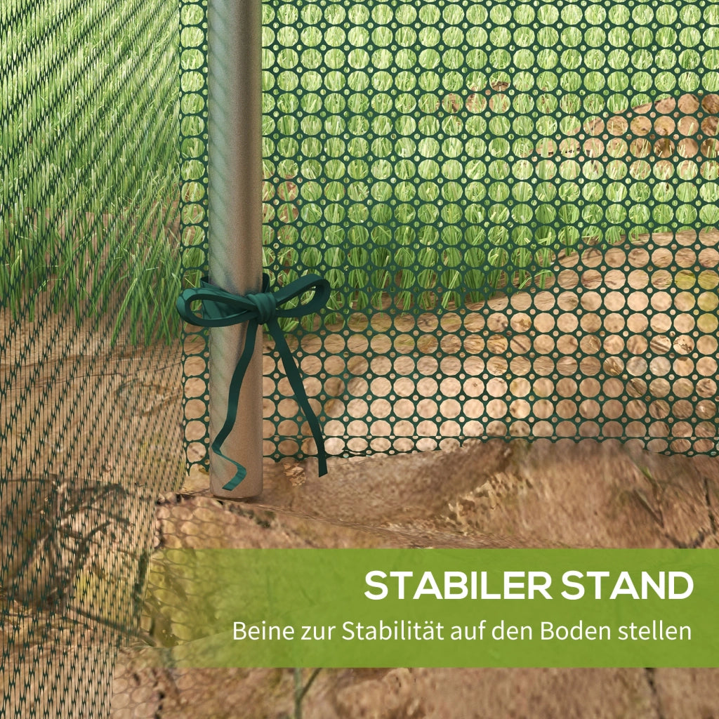 Tenda da giardino con rete ¨C zephmum ¨C verde/argento 125x125x62.5