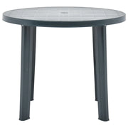Tavolo da Giardino Verde 89 cm in Plastica 48806