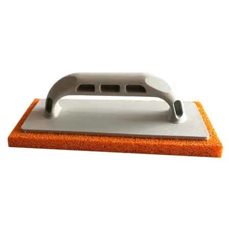 FRATTONE IN GOMMASPUGNA ANTIURTO 24 24x10 cm - spessore 14 mm - arancio (morbida) - MADE IN ITALY