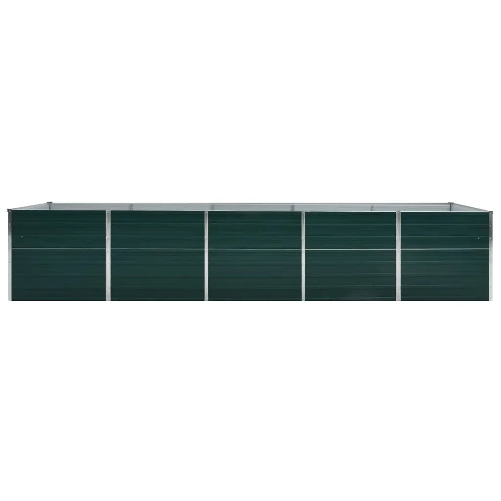 Letto Rialzato in Acciaio Zincato 400x80x45 cm Verde cod mxl 66202